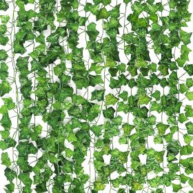 98 Feet Fake Ivy Leaves Artificial Ivy Garland Greenery Garlands Fake Hanging Plant Vine