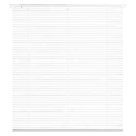 Mini Blinds, 43.3" W x 48" H, 1" Slat Size, Cordless Horizontal Light Filtering No-Drill Mini Blind for Indoor Windows
