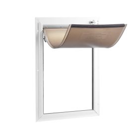 Pet Door Replacement Flap, Compatible with VEVOR Flap Pet Doors, Measures 5.25" x 8.13" Longer Lasting, Weather-proof