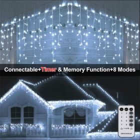 Curtain Icicle Lights Party LED Fairy Indoor Outdoor
