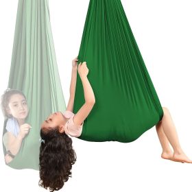 1pc Indoor Swing For Kids; Outdoor Room Adjustable Fabric Hammock For Children Teens (Color: Sky Blue)