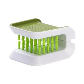 U-Shaped Cleaning Brush,Multi-Purpose Car Seat Belt Cleaning Brush Double-Sided U-Shaped Folding Interior Seat Belt Cleaning Tool (Option: 1PCs)